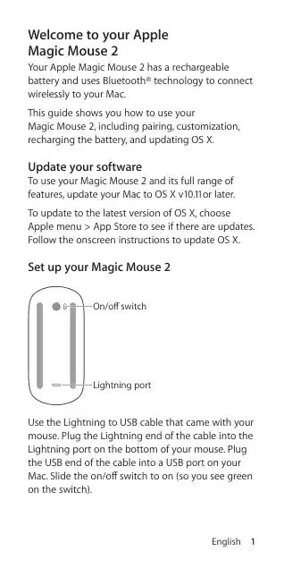 appleアップルMagic Mouse 2
